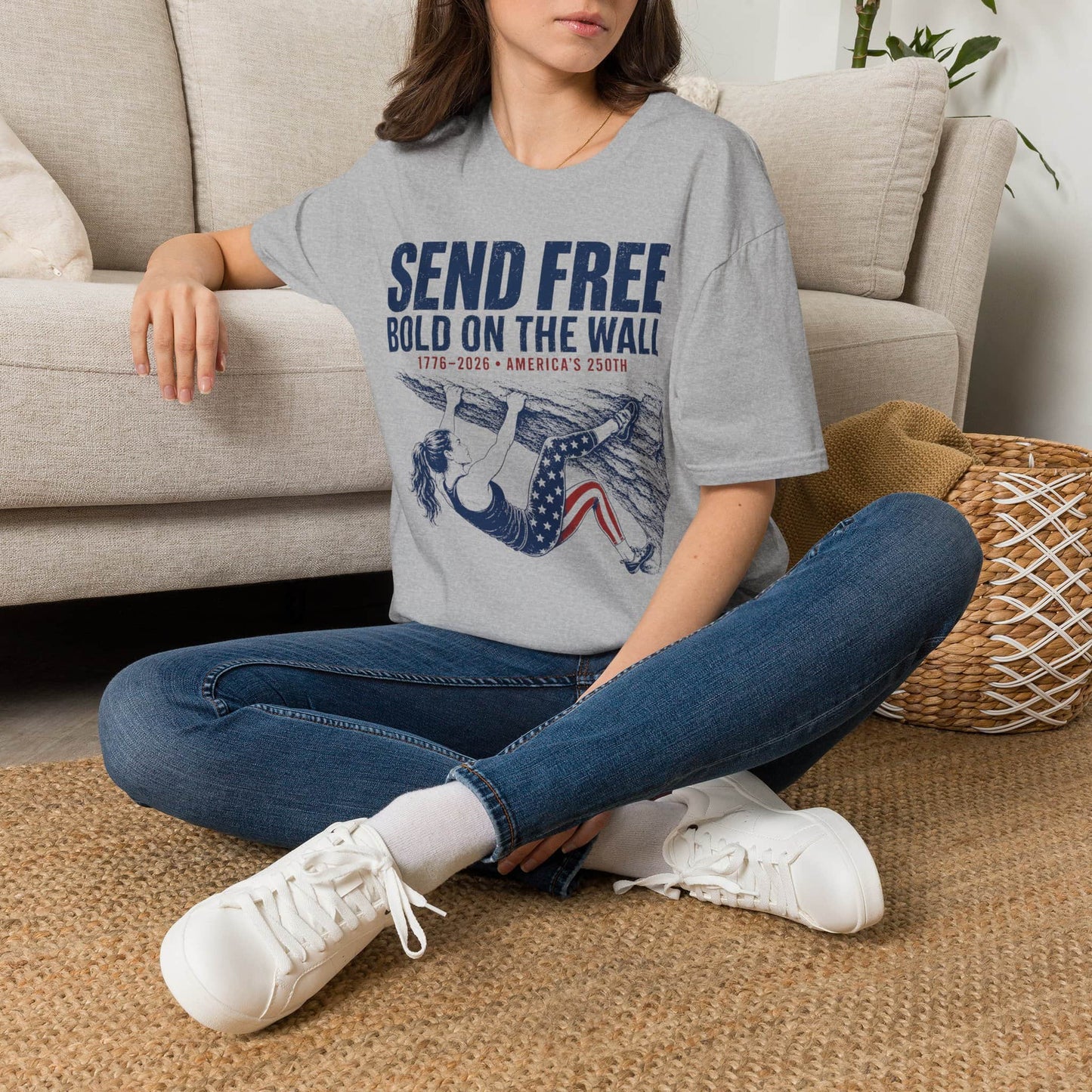 Bold On Wall Tee