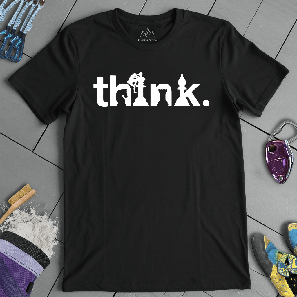 Chess Think Climb Tee