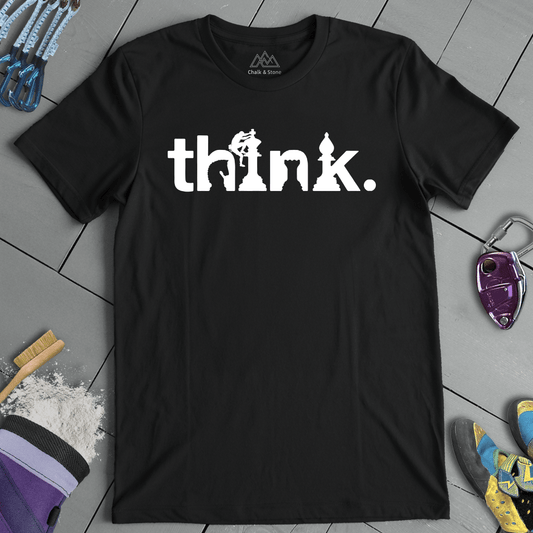 Chess Think Climb Tee
