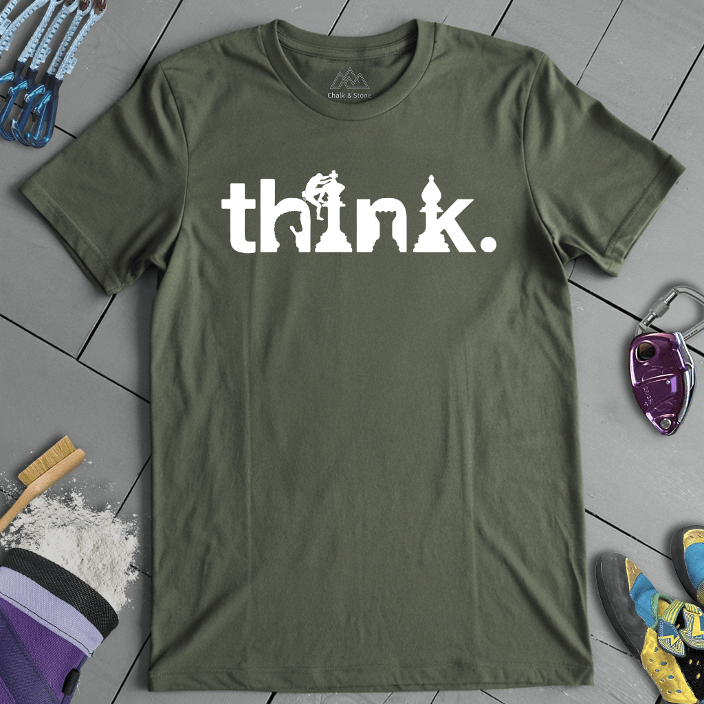 Chess Think Climb Tee