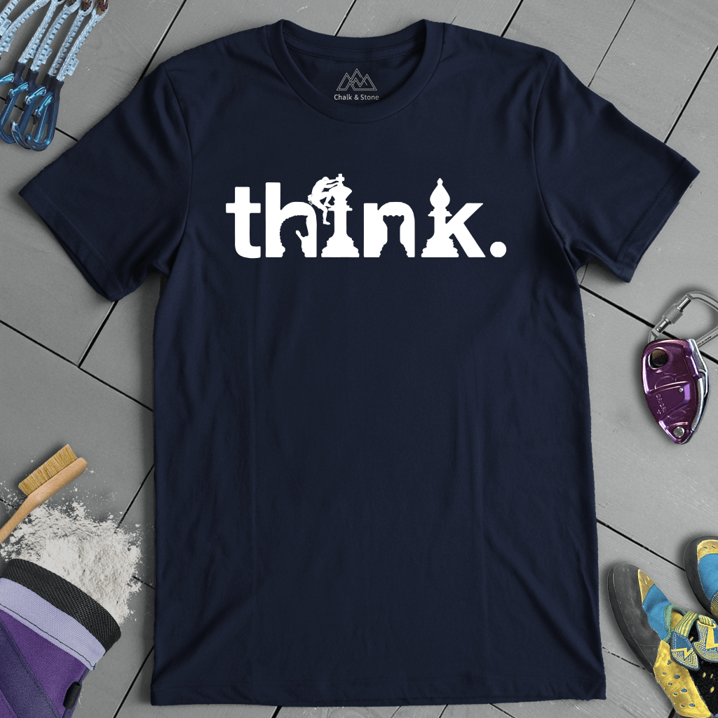 Chess Think Climb Tee