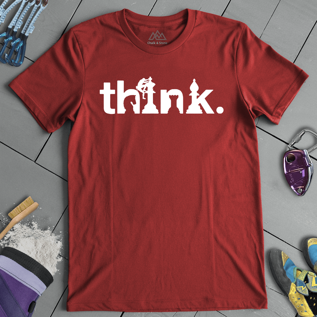 Chess Think Climb Tee