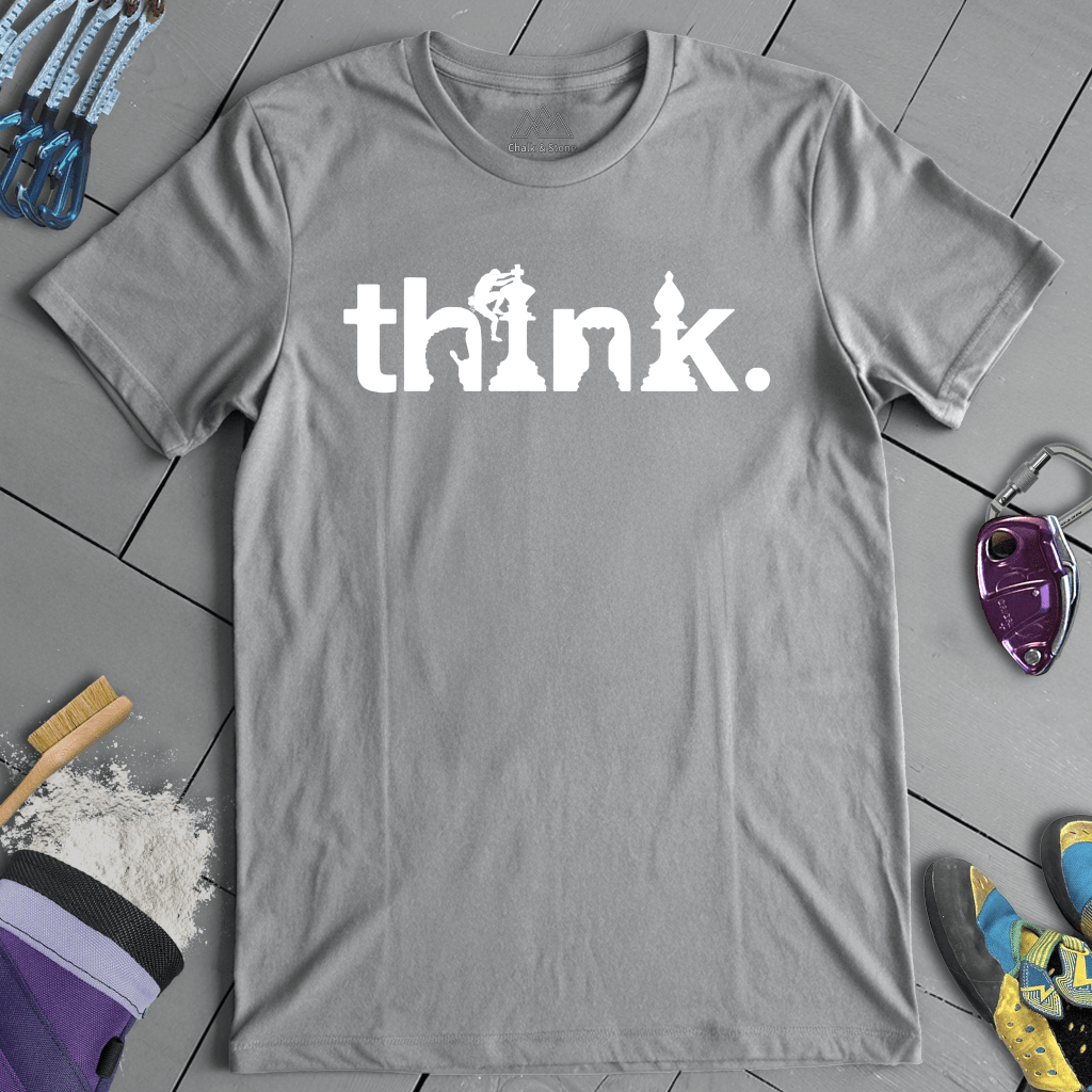 Chess Think Climb Tee