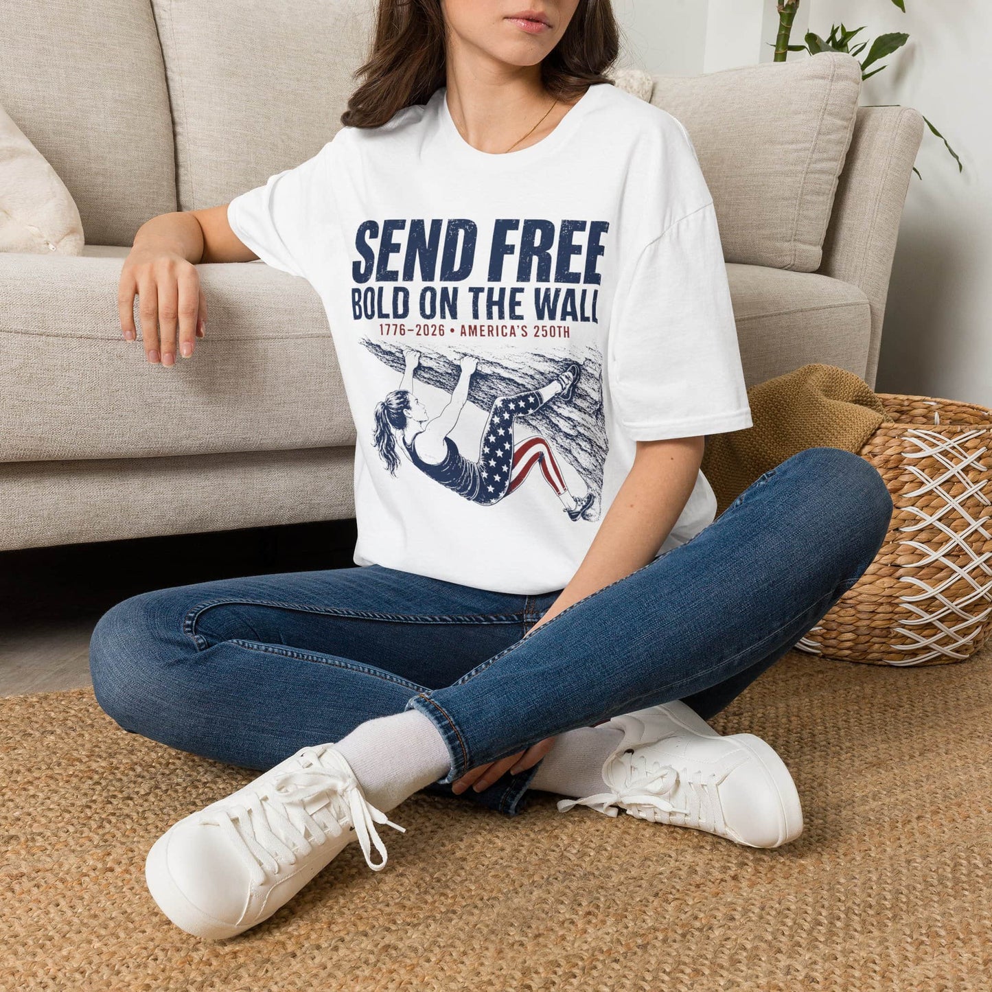 Bold On Wall Tee