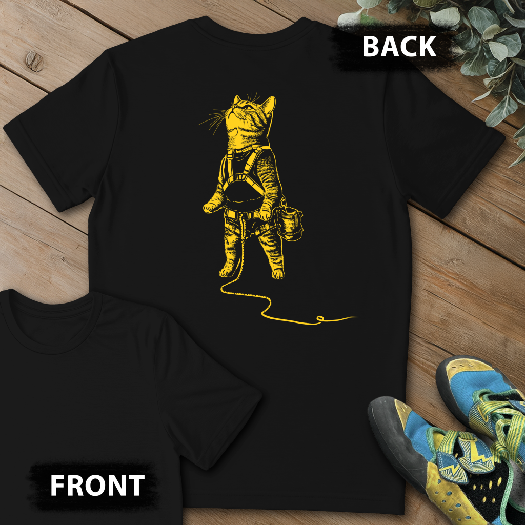 Cat Climb Backprint Tee