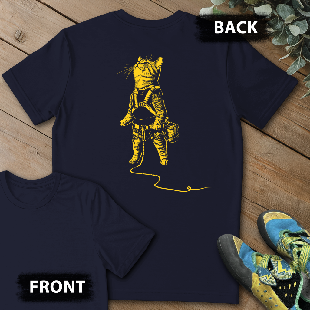 Cat Climb Backprint Tee