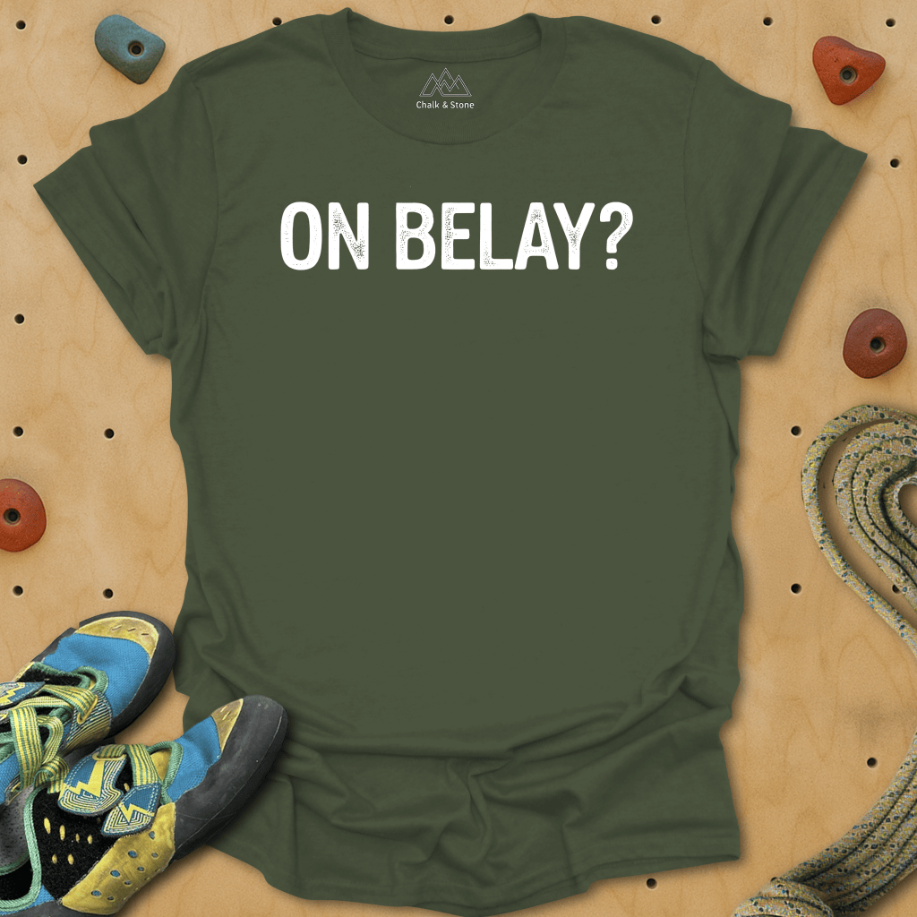 On Belay Tee