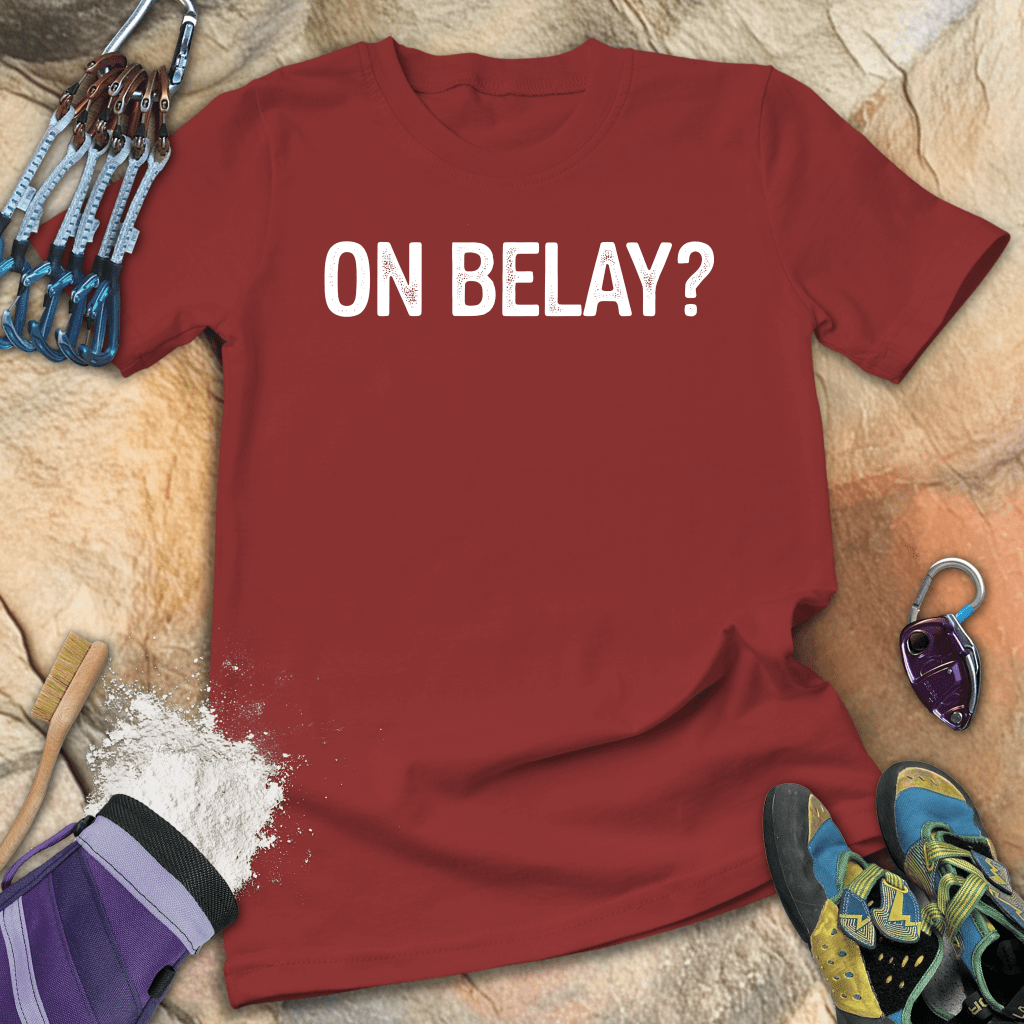 On Belay Tee