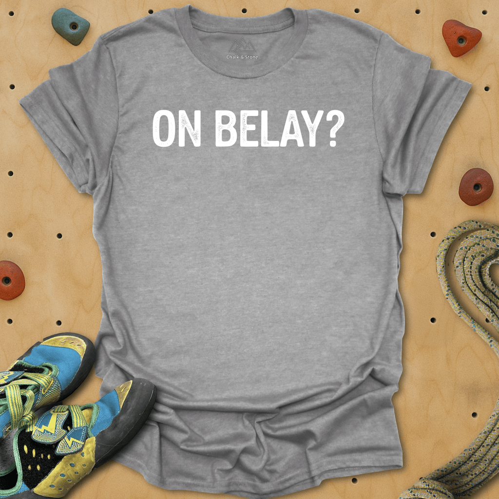 On Belay Tee
