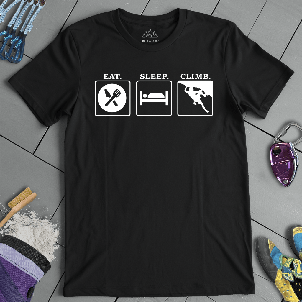 Eat Sleep Climb Tee