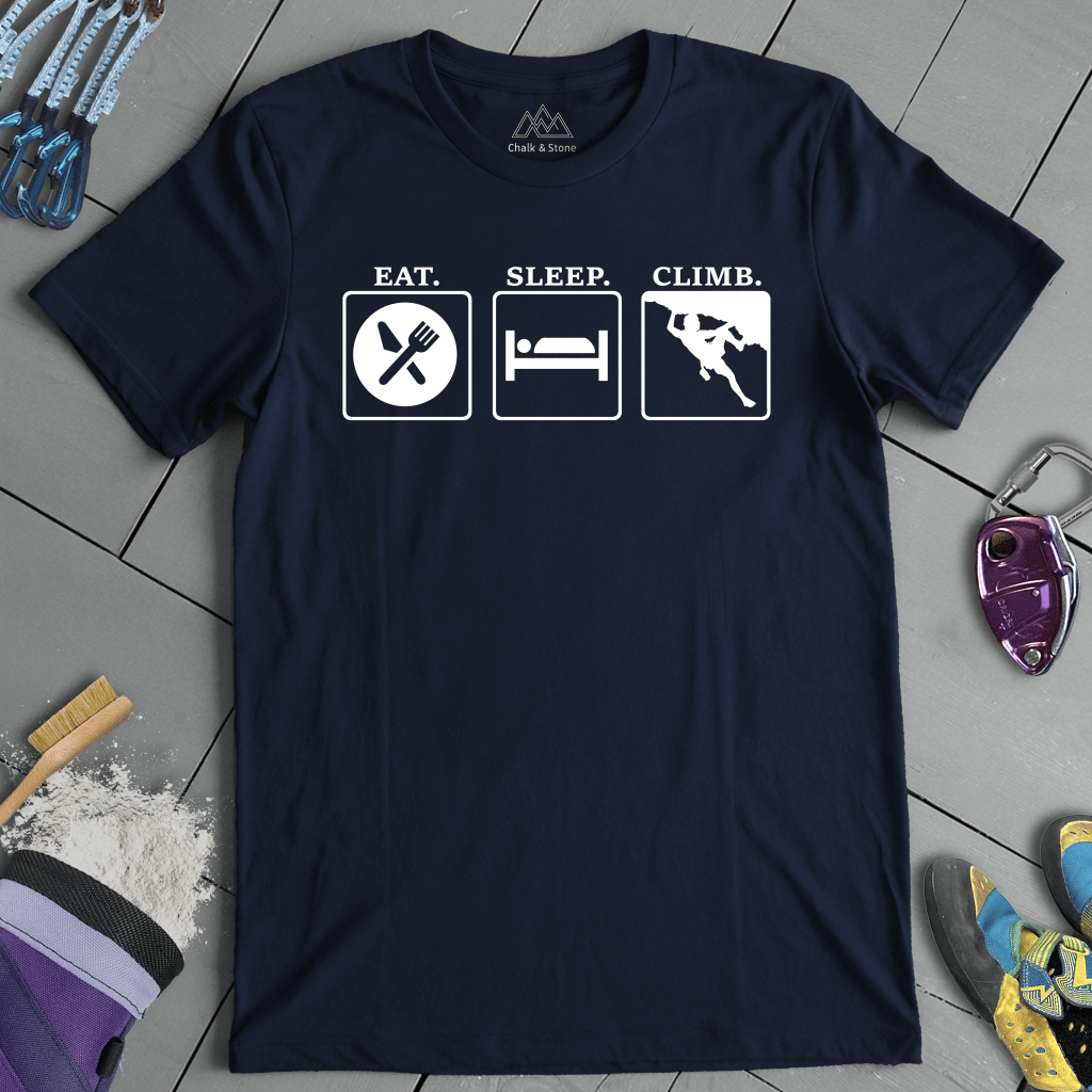 Eat Sleep Climb Tee