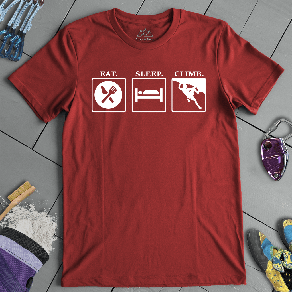 Eat Sleep Climb Tee