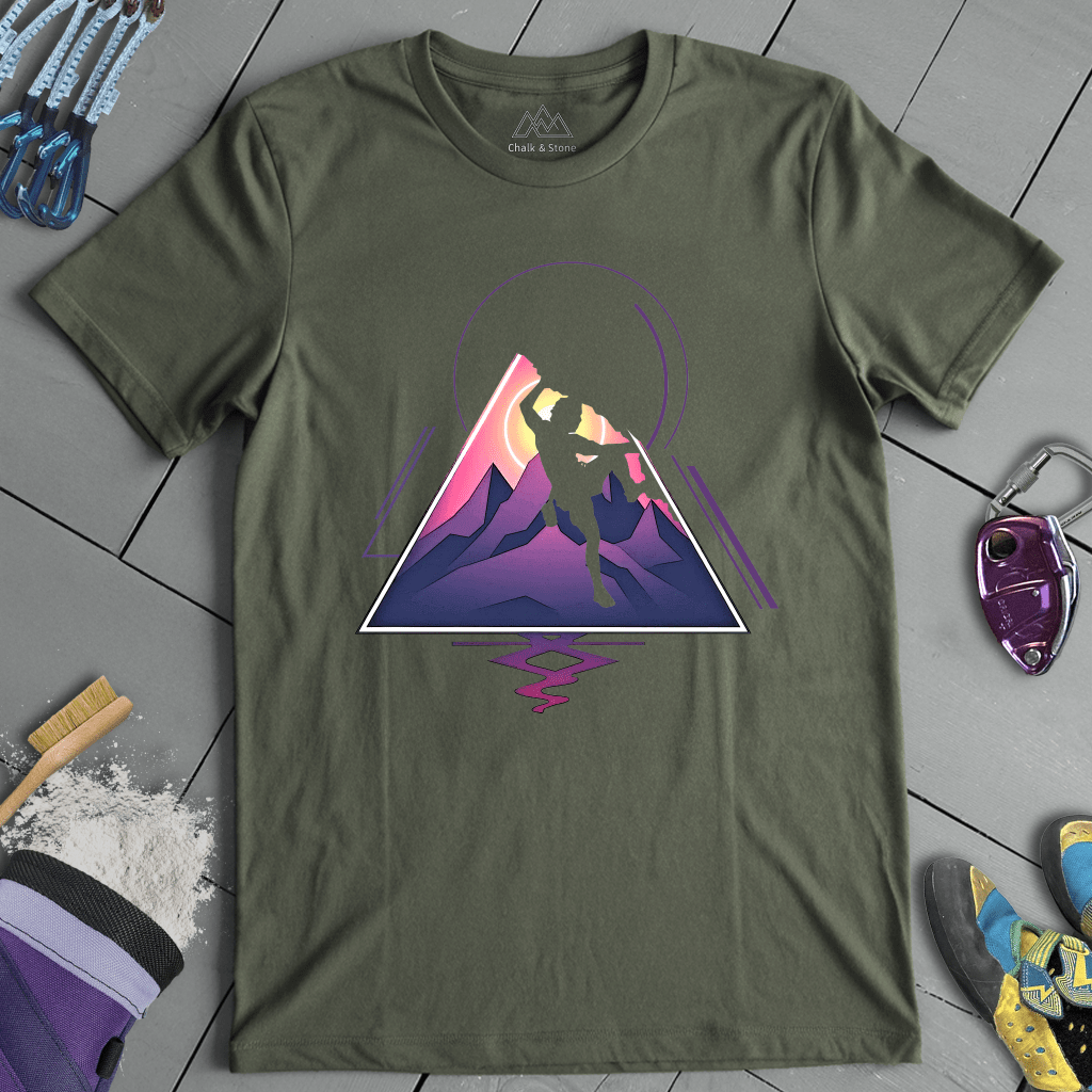 Triangle Geometry Climb Tee