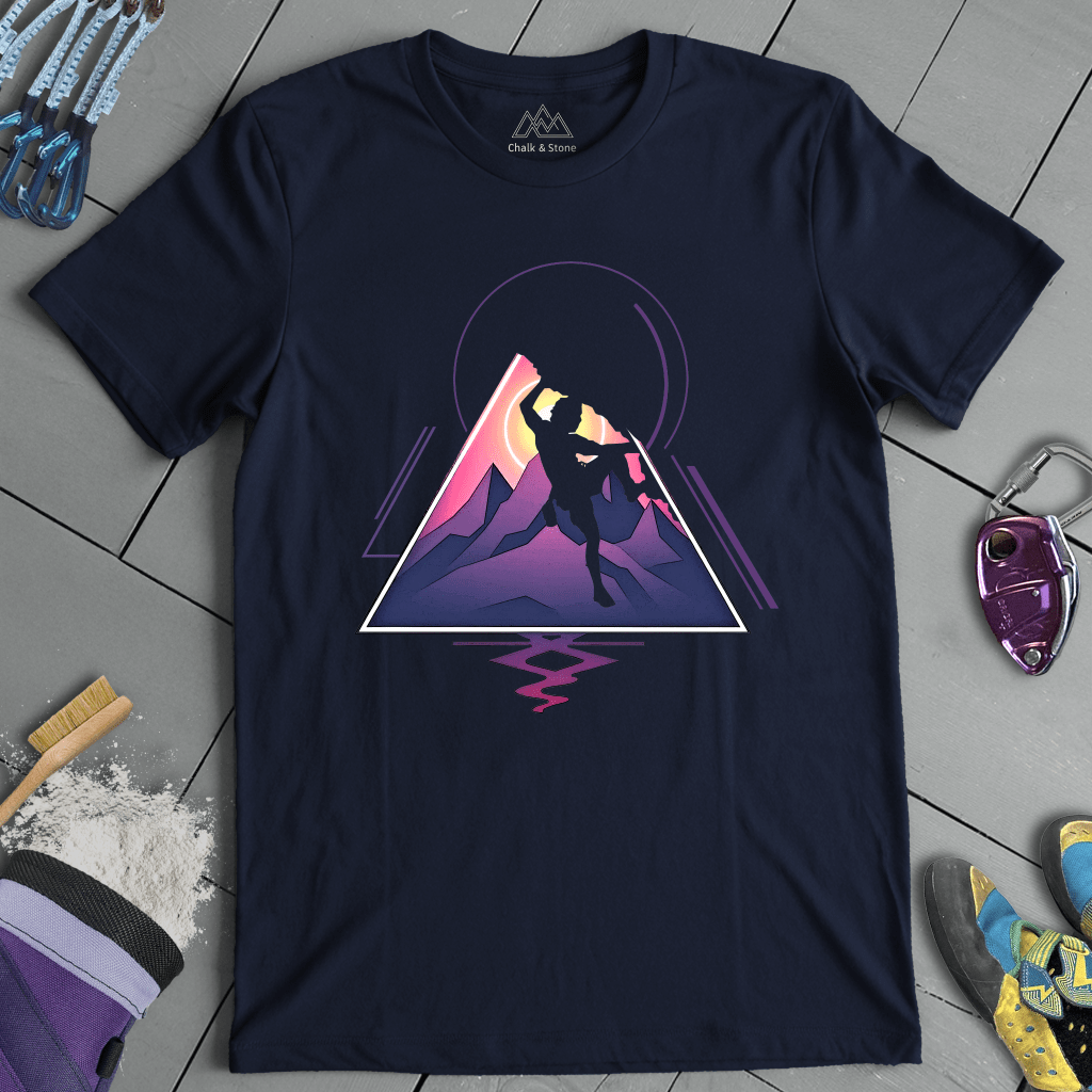 Triangle Geometry Climb Tee