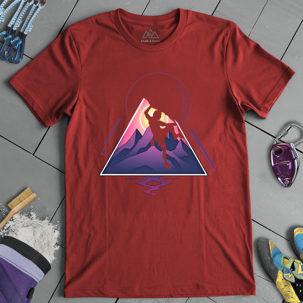 Triangle Geometry Climb Tee