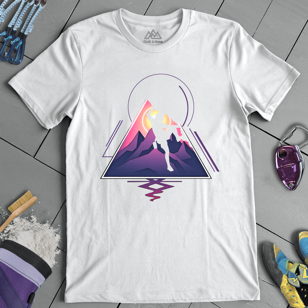 Triangle Geometry Climb Tee