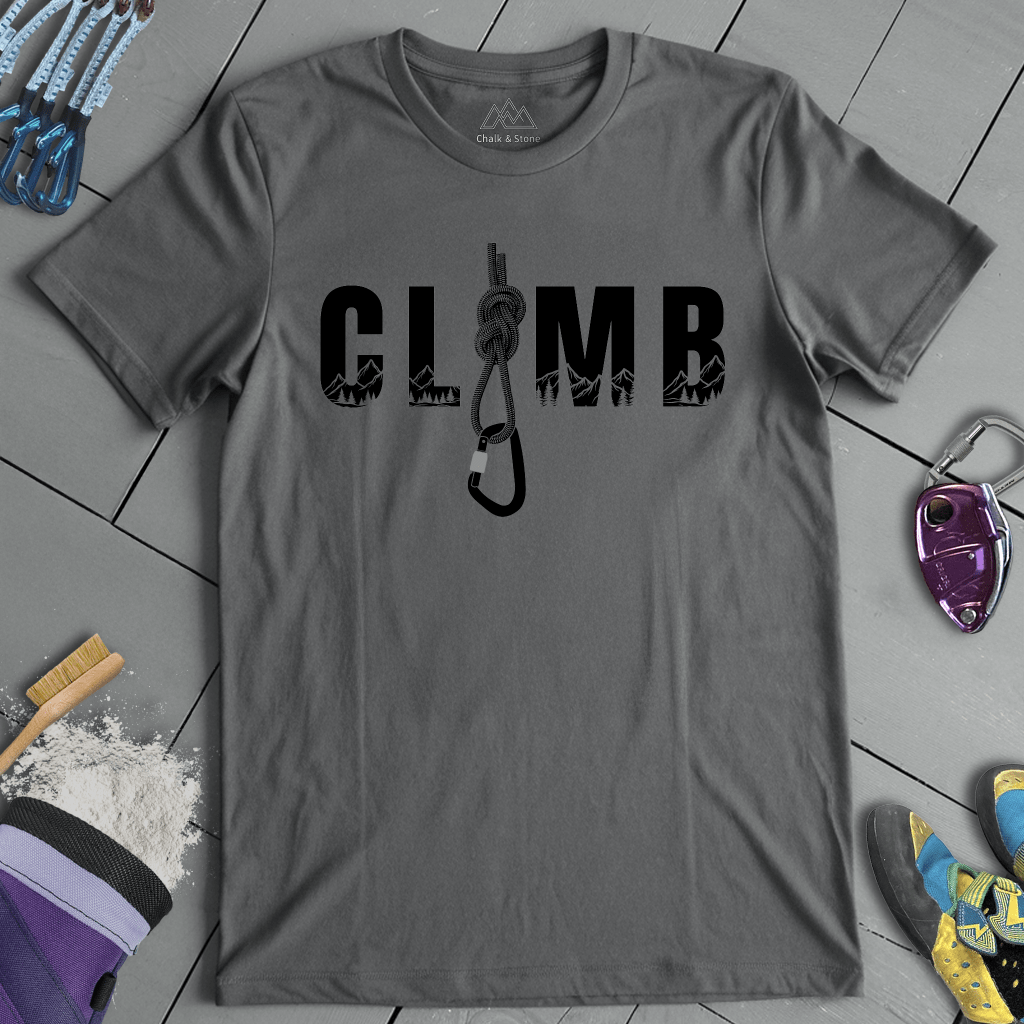 CLIMB Mtn Carabinger Tee