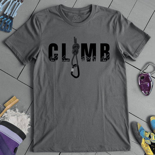 CLIMB Mtn Carabinger Tee