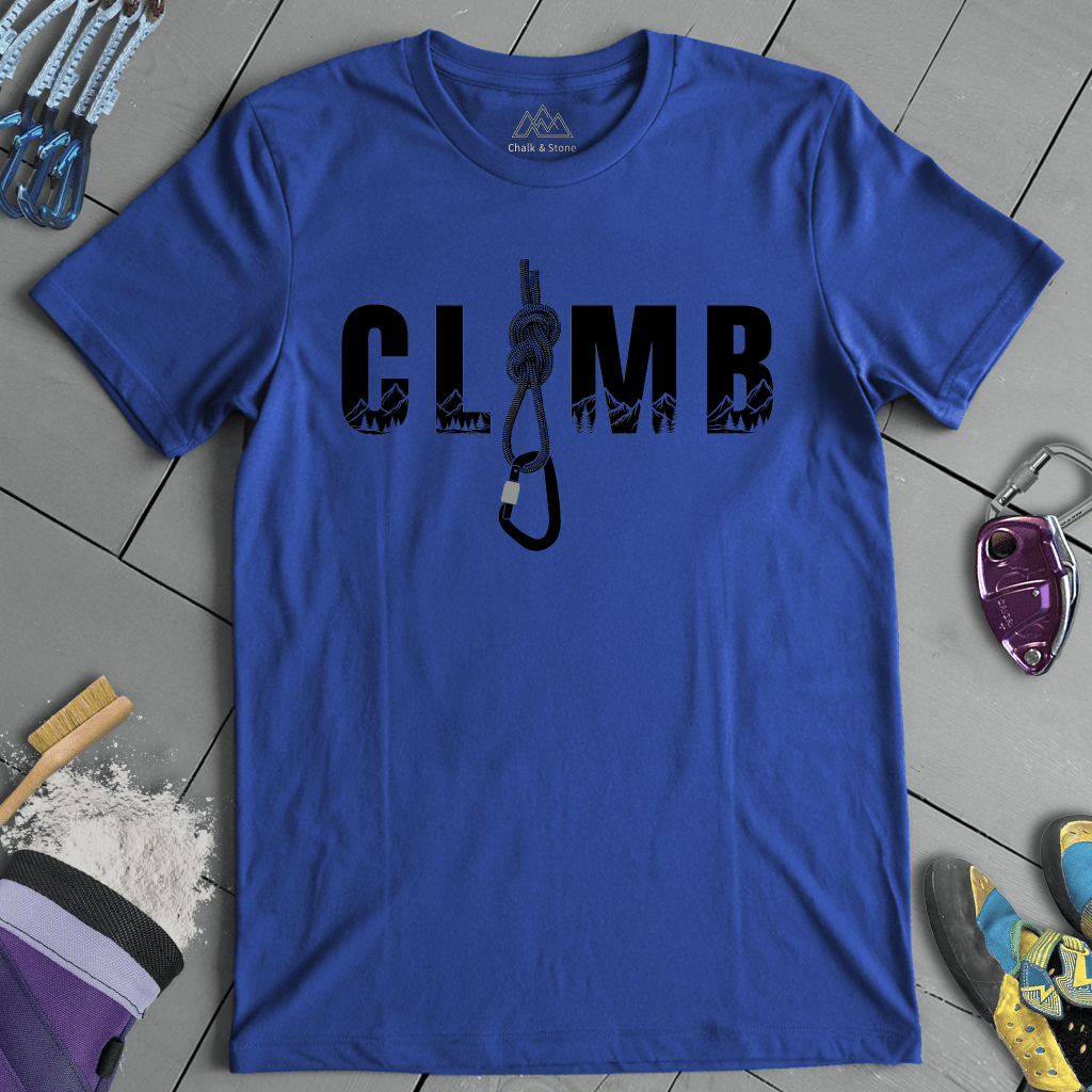 CLIMB Mtn Carabinger Tee