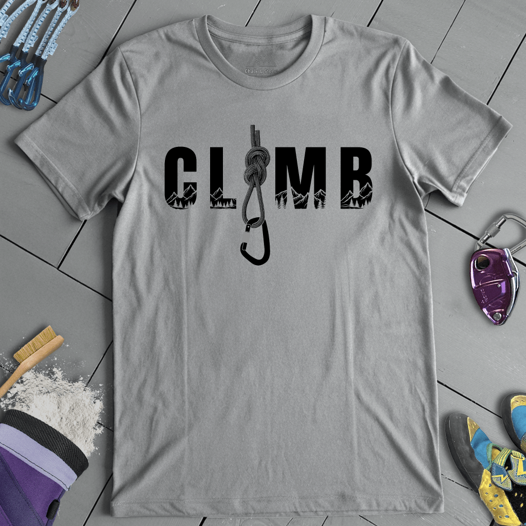CLIMB Mtn Carabinger Tee