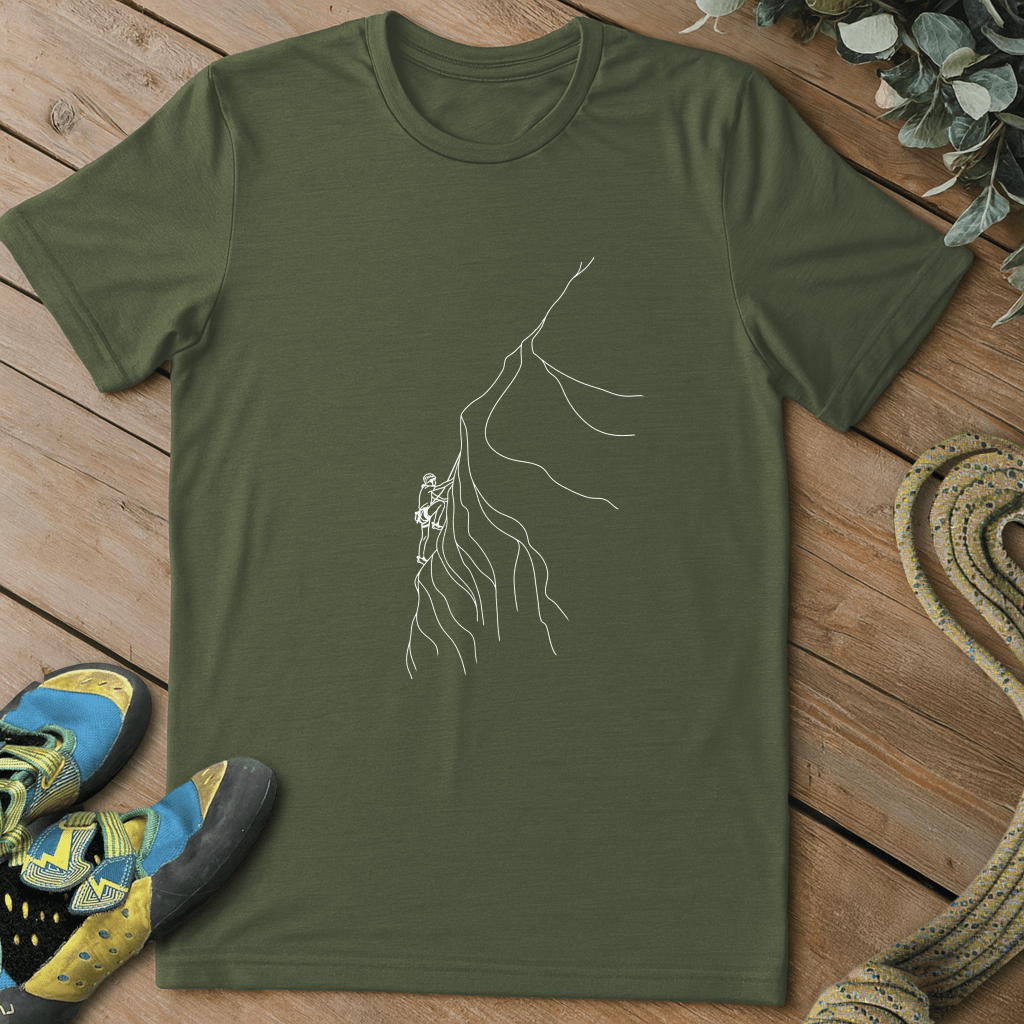 Minimal Line Climber Tee