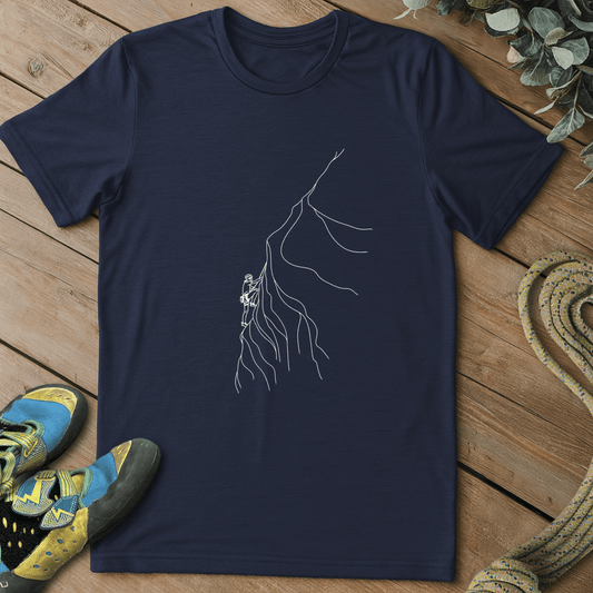 Minimal Line Climber Tee