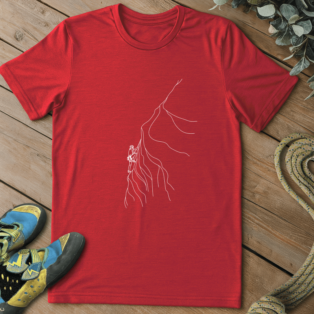 Minimal Line Climber Tee