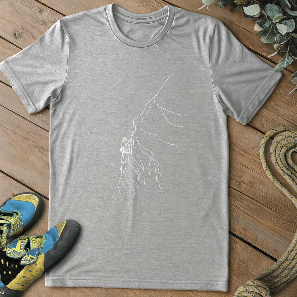 Minimal Line Climber Tee