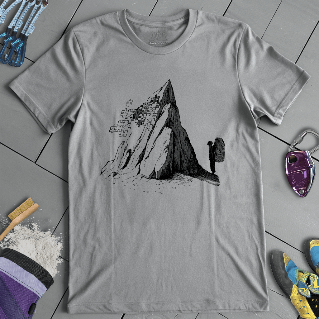 Bouldering Puzzle Problem Tee