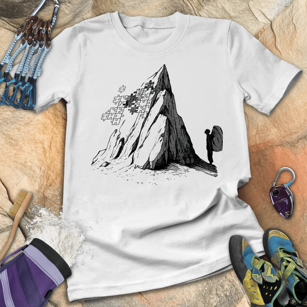 Bouldering Puzzle Problem Tee