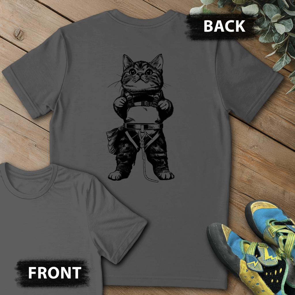Cat Reading Route Backprint Tee