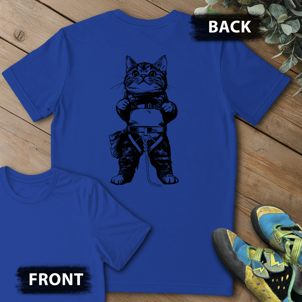 Cat Reading Route Backprint Tee