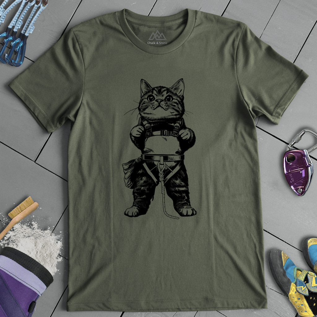 Cat Reading Route Tee
