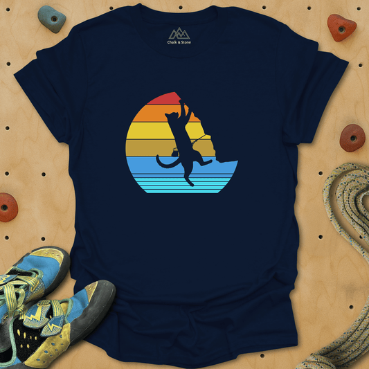 Cat Retro Climb Tee