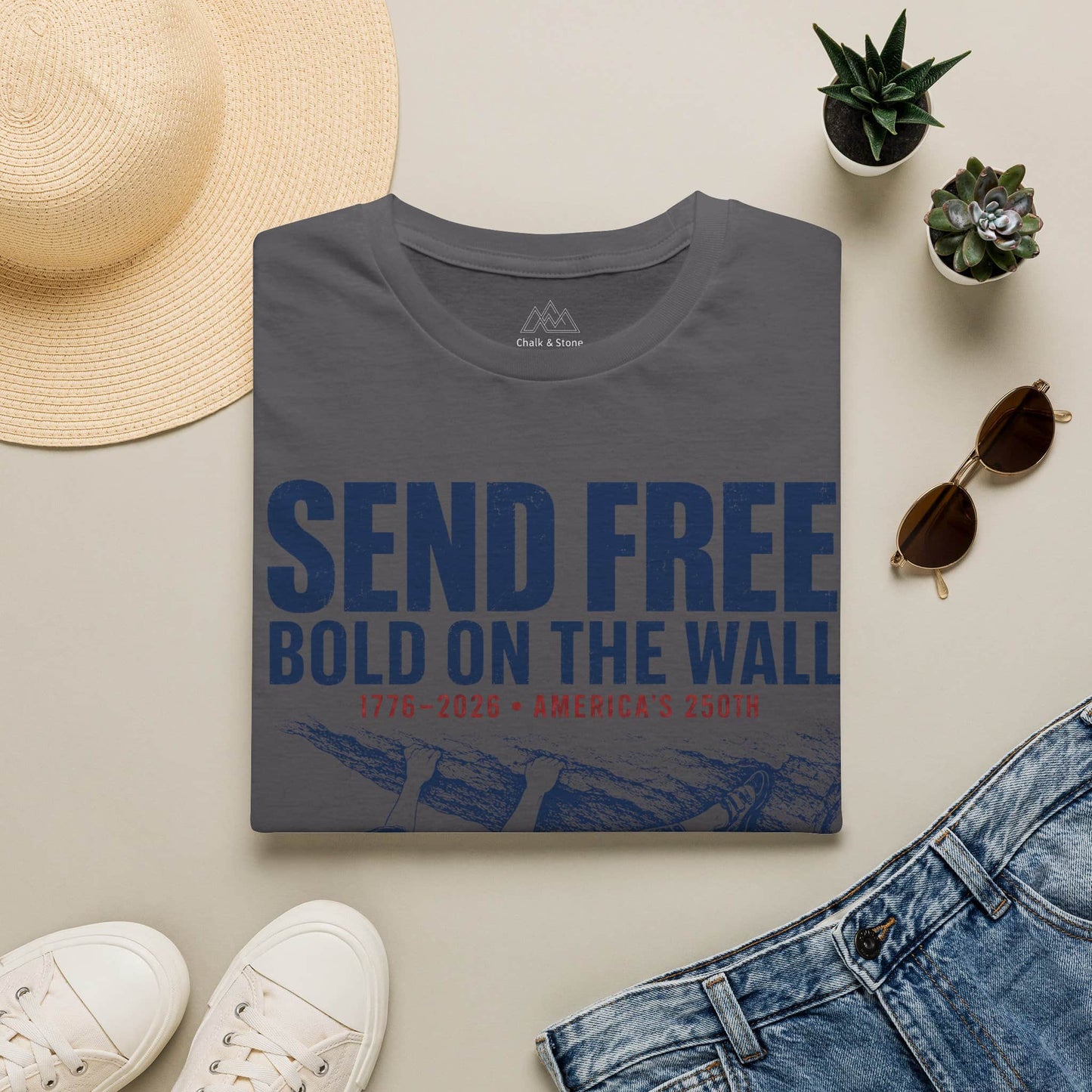 Bold On Wall Tee