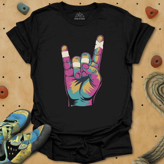 Rock On Hand Tee