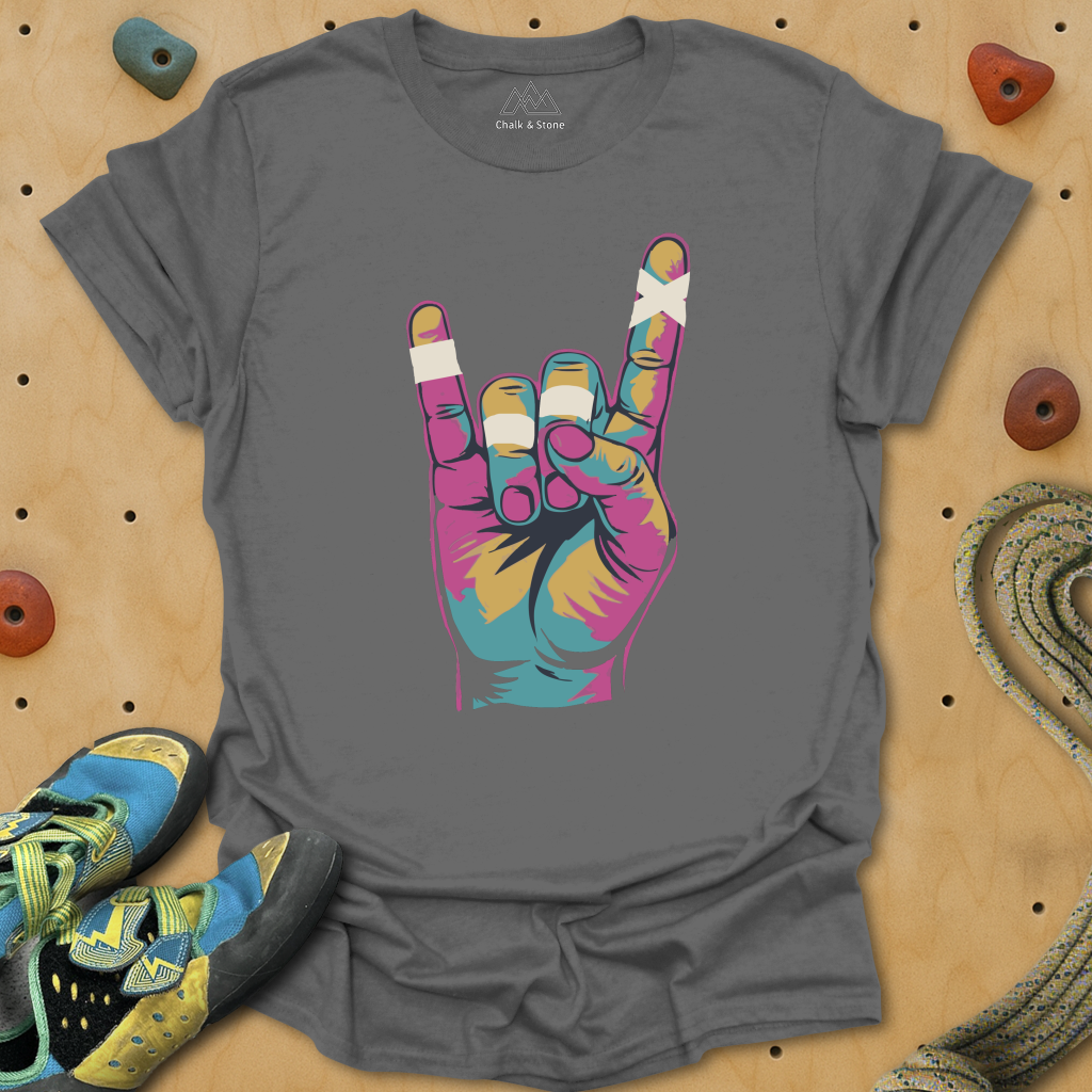 Rock On Hand Tee