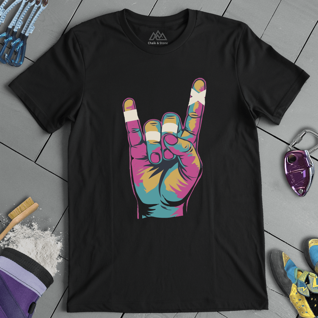 Rock On Hand Tee