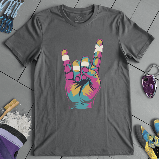 Rock On Hand Tee