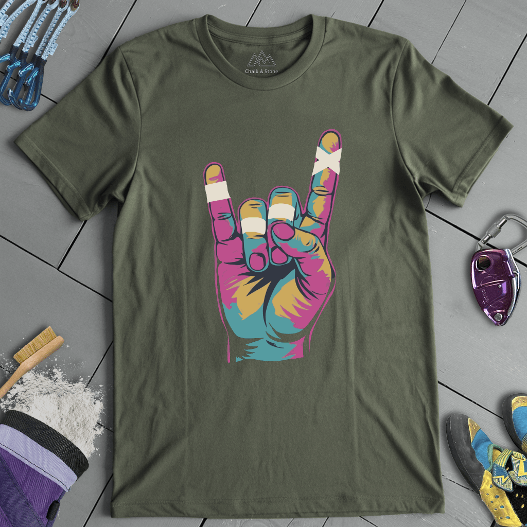 Rock On Hand Tee