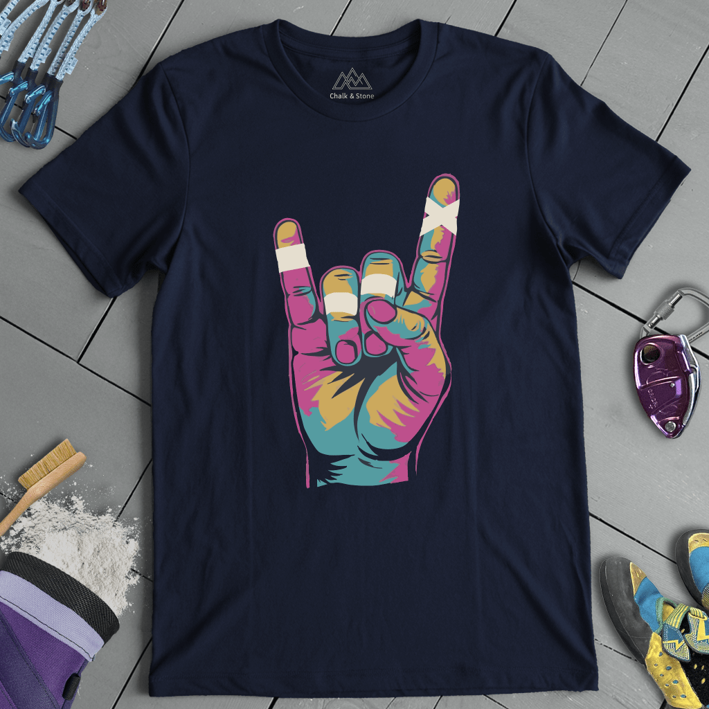 Rock On Hand Tee