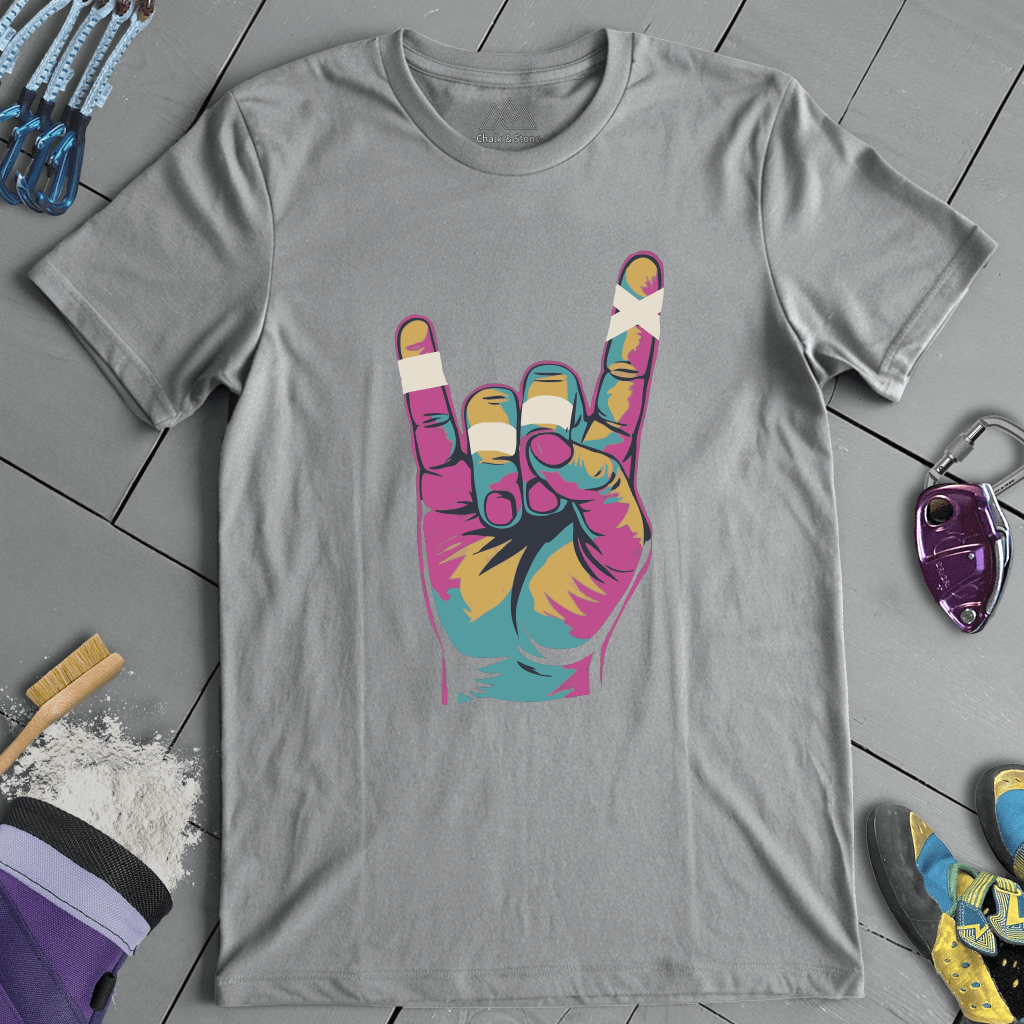 Rock On Hand Tee