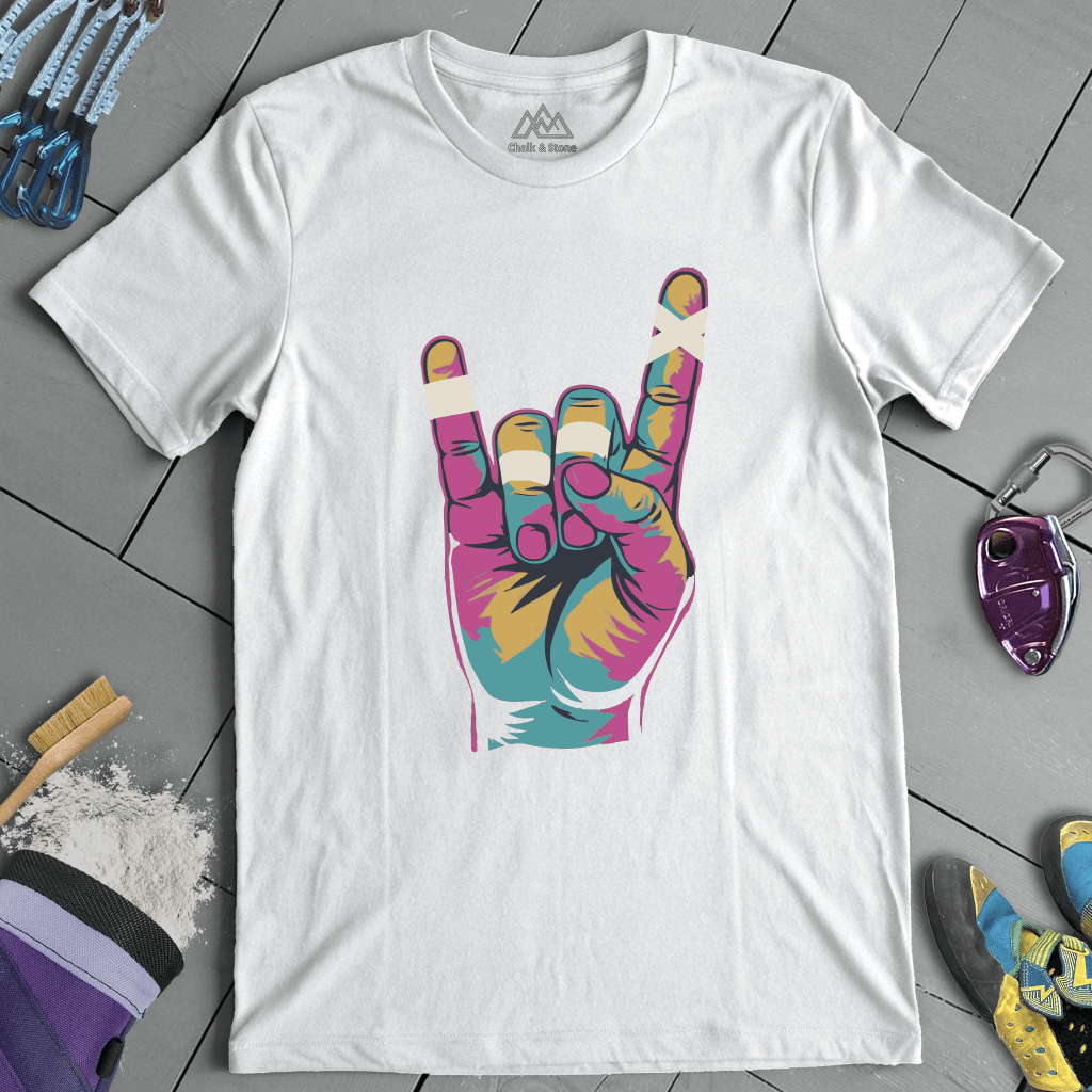 Rock On Hand Tee