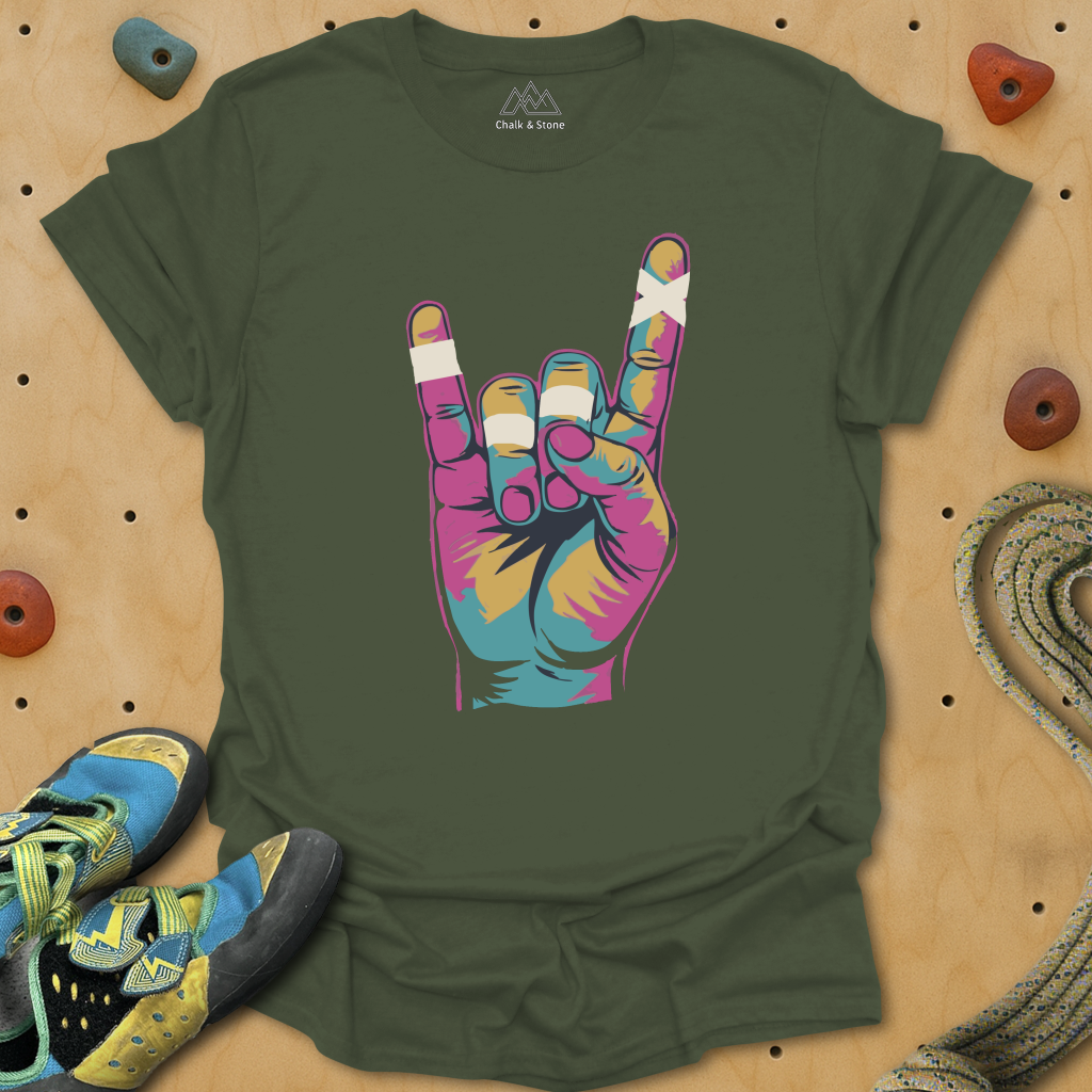 Rock On Hand Tee