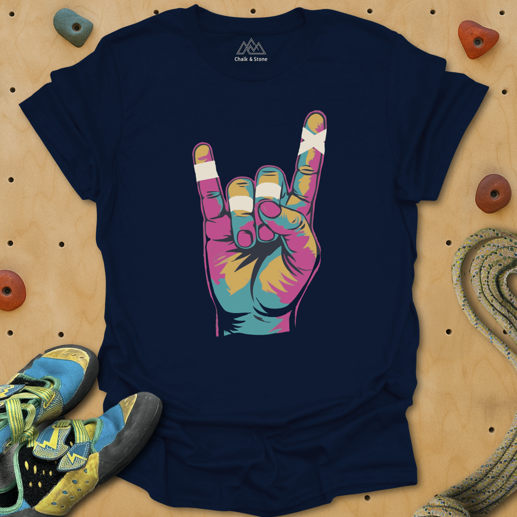 Rock On Hand Tee