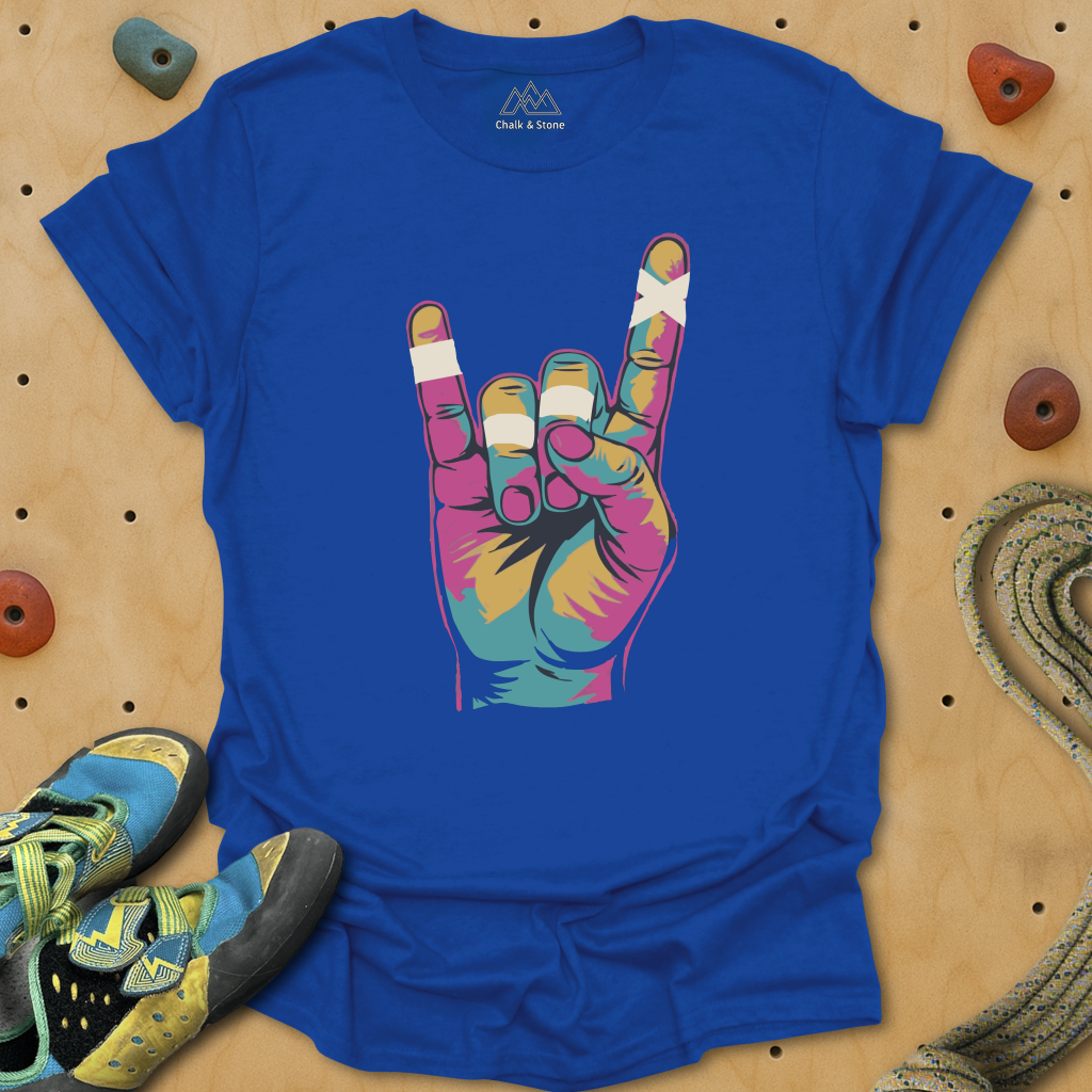 Rock On Hand Tee