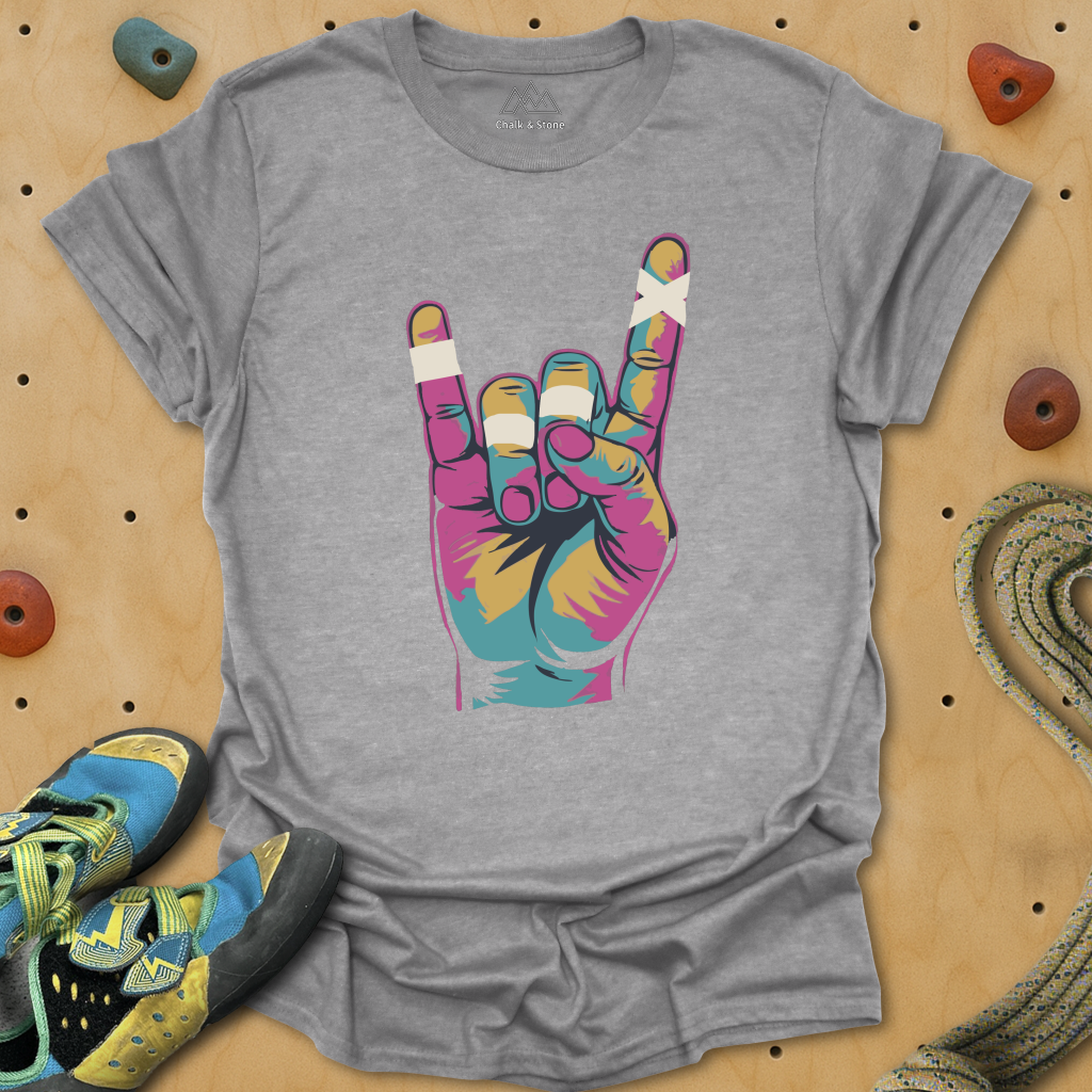 Rock On Hand Tee