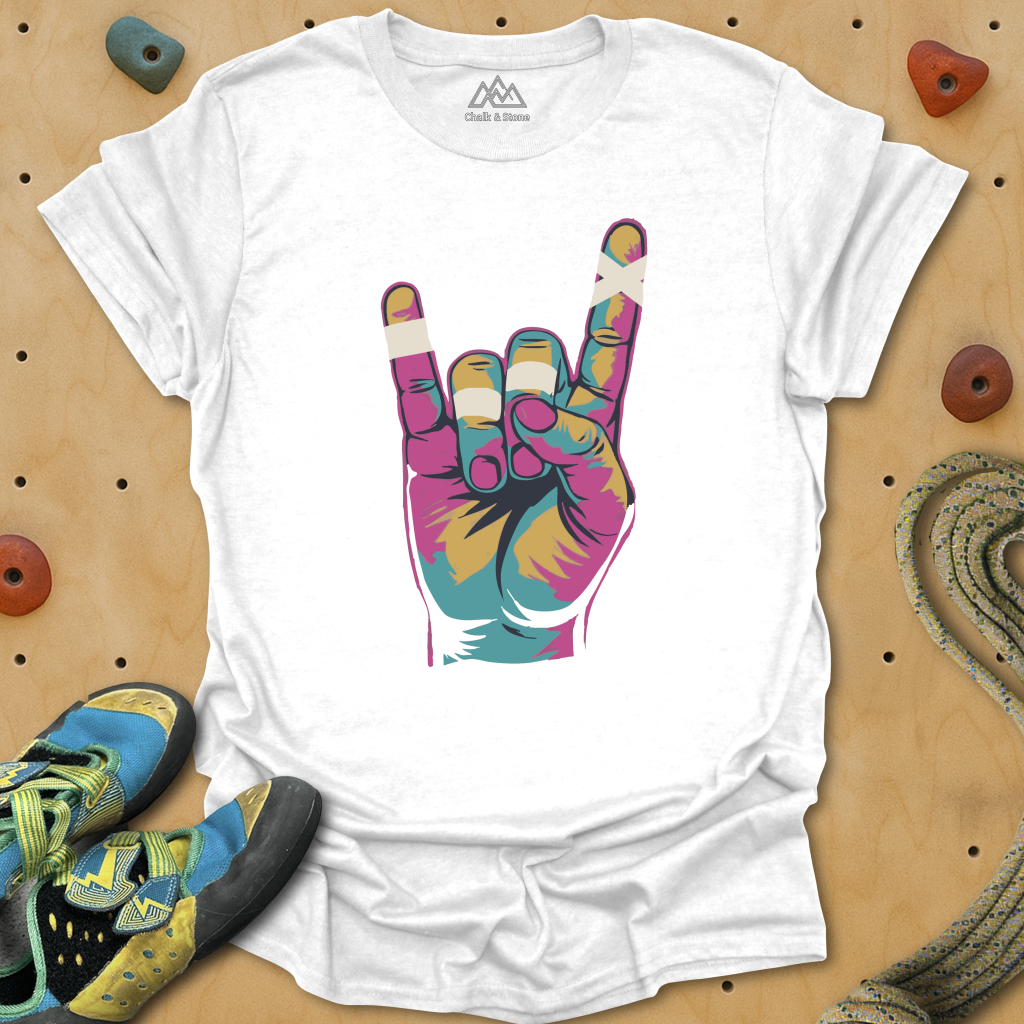 Rock On Hand Tee