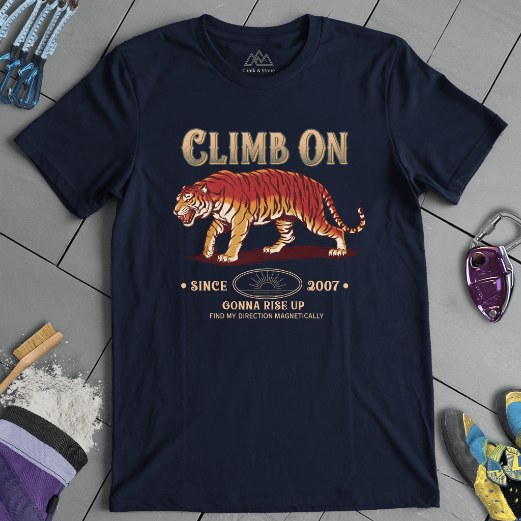 Climb On Tiger Tee