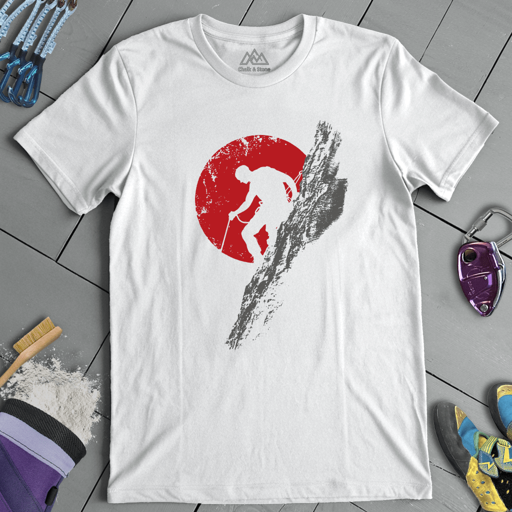 Top Belay Red Moon Tee
